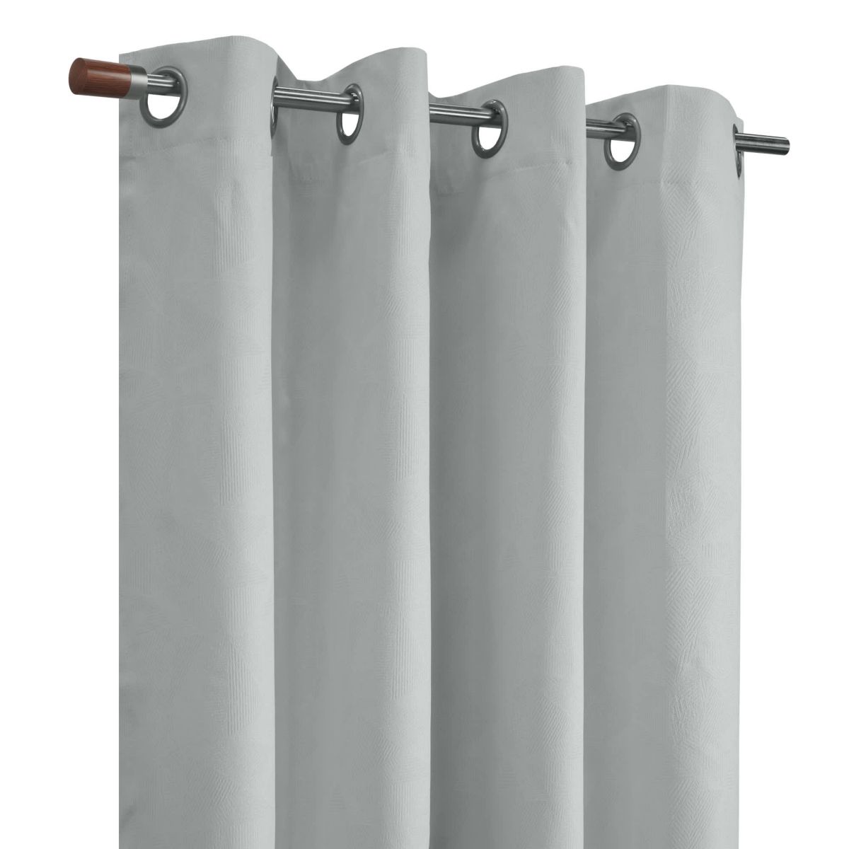Margot 100% Blackout Grommet Curtain Panel 52 x 84 in White