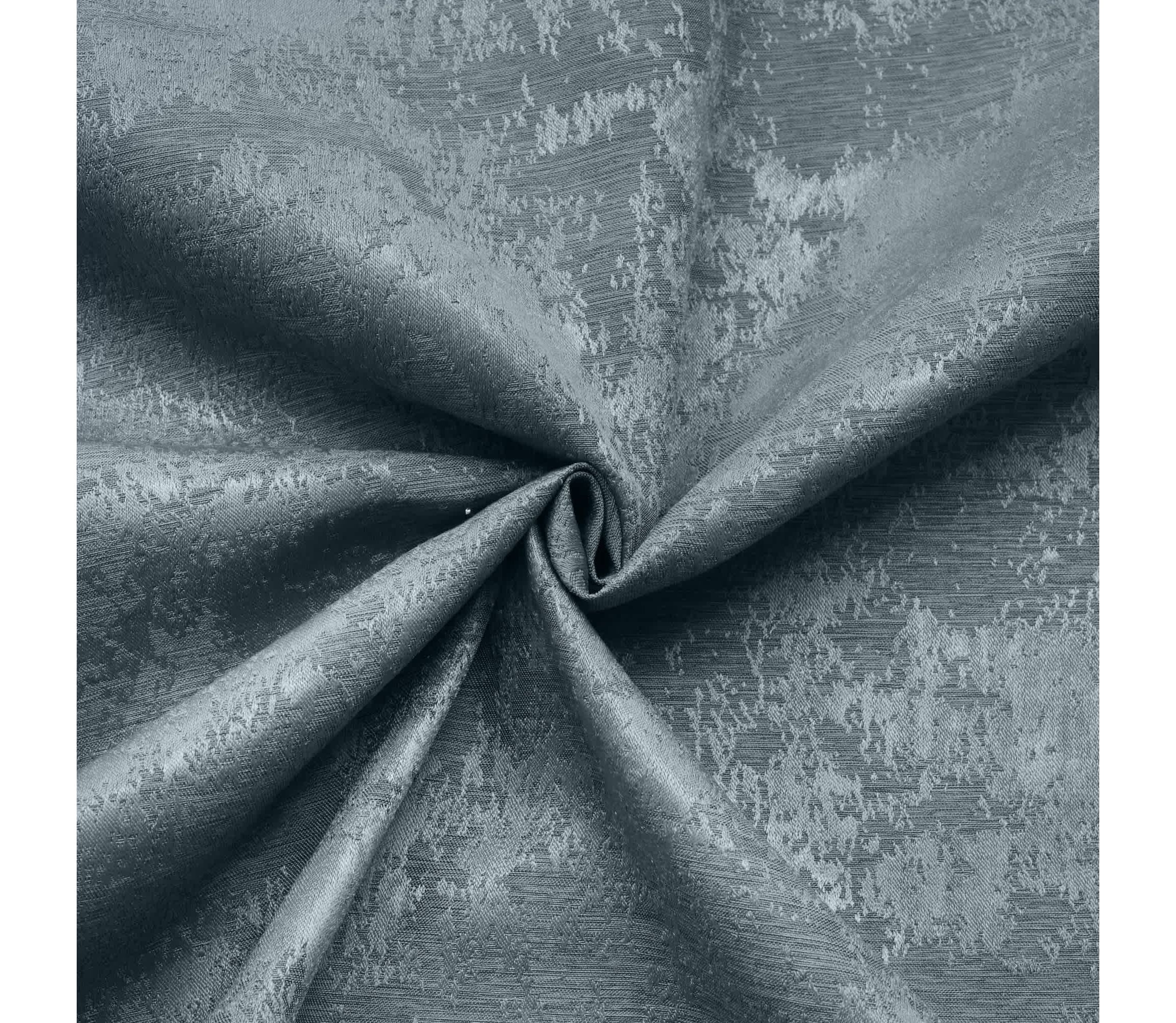 Portland Light Filtering Grommet Curtain Panel 52 x 95 in Steel Blue