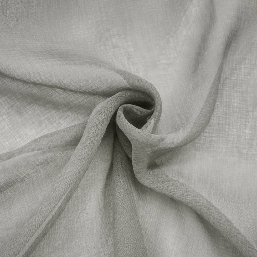 Luna Light Filtering Grommet Curtain Panel 52 x 108 in Grey