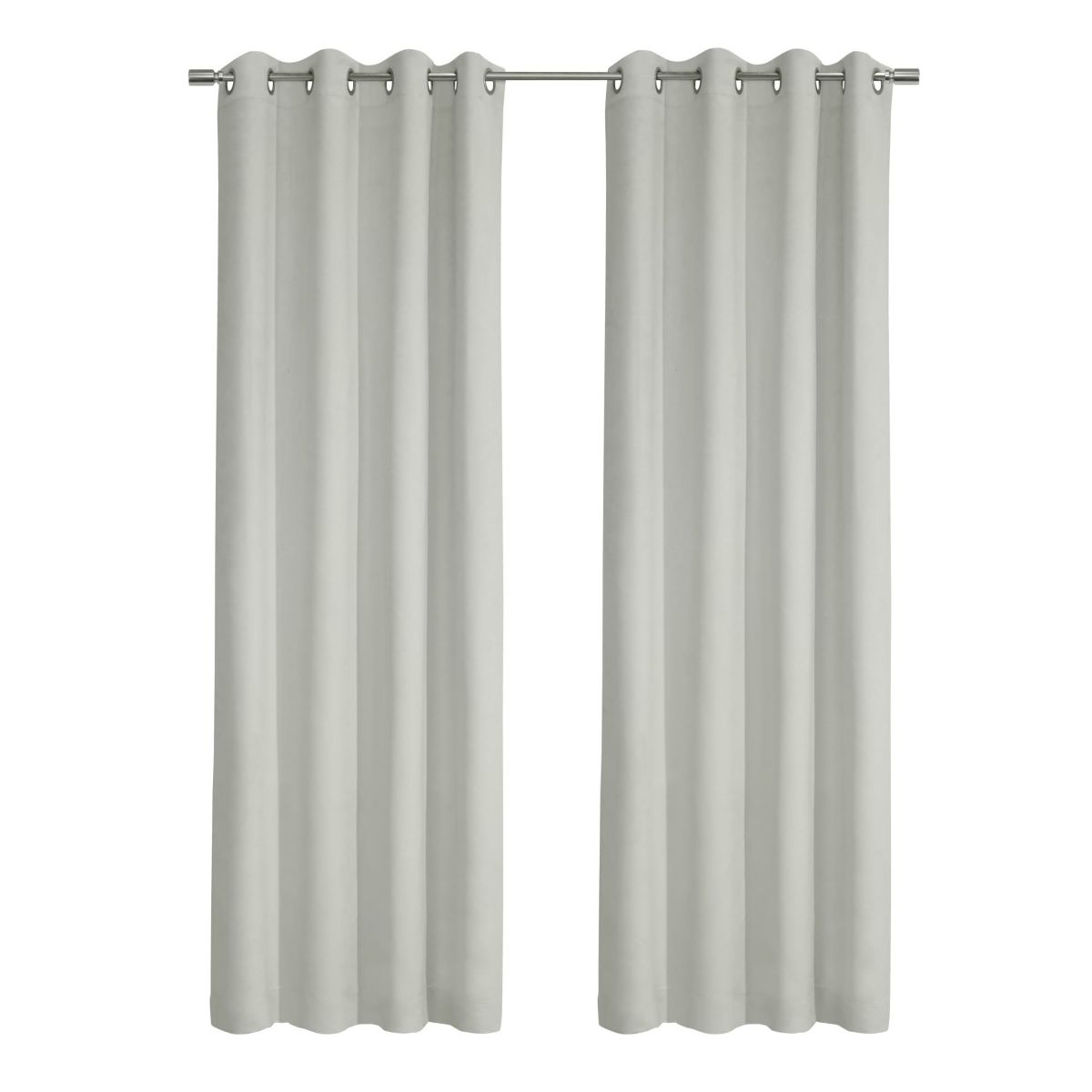 Navar Blackout Grommet Curtain Panel 54 x 63 in White