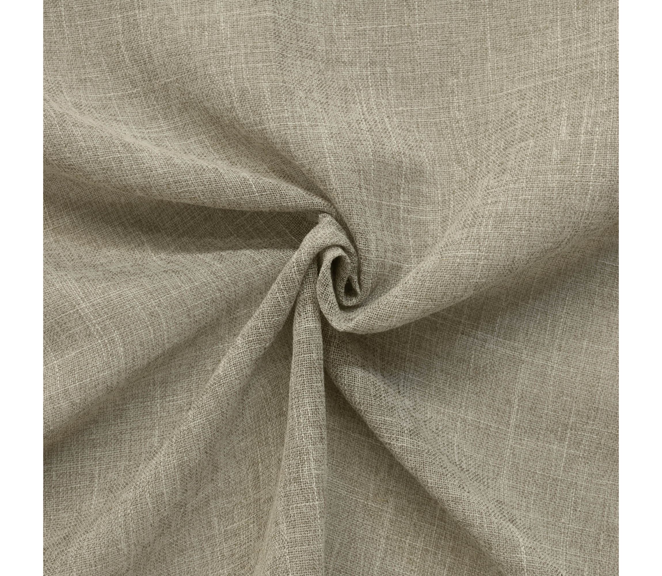 Limbourg Light Filtering Grommet Curtain Panel 52 x 108 in Linen