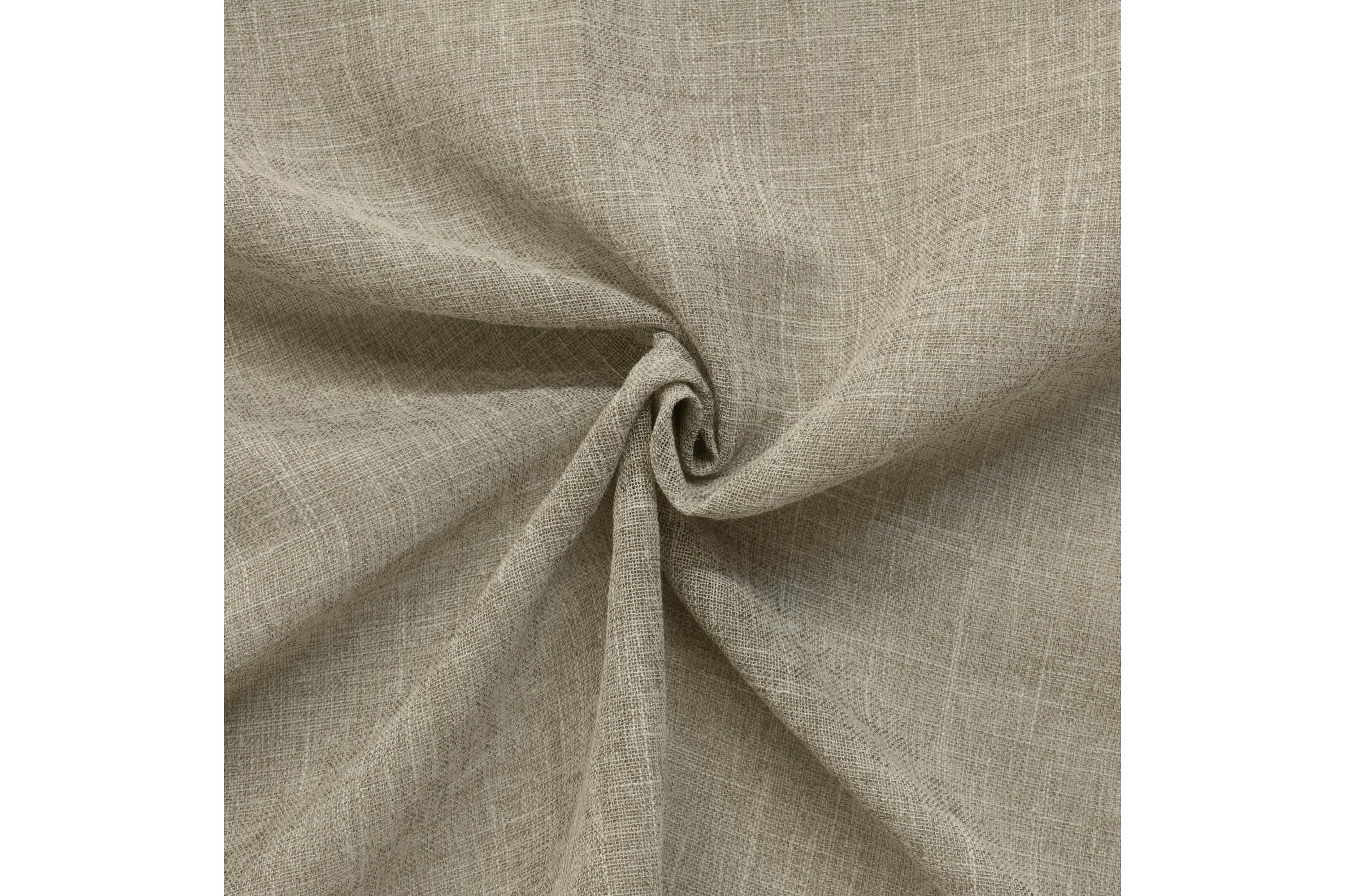 Limbourg Light Filtering Grommet Curtain Panel 52 x 108 in Linen