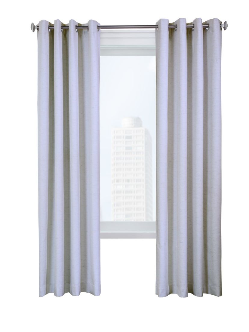 Ventura Blackout Grommet Curtain Panel Pair each 78 x 84 in Blue