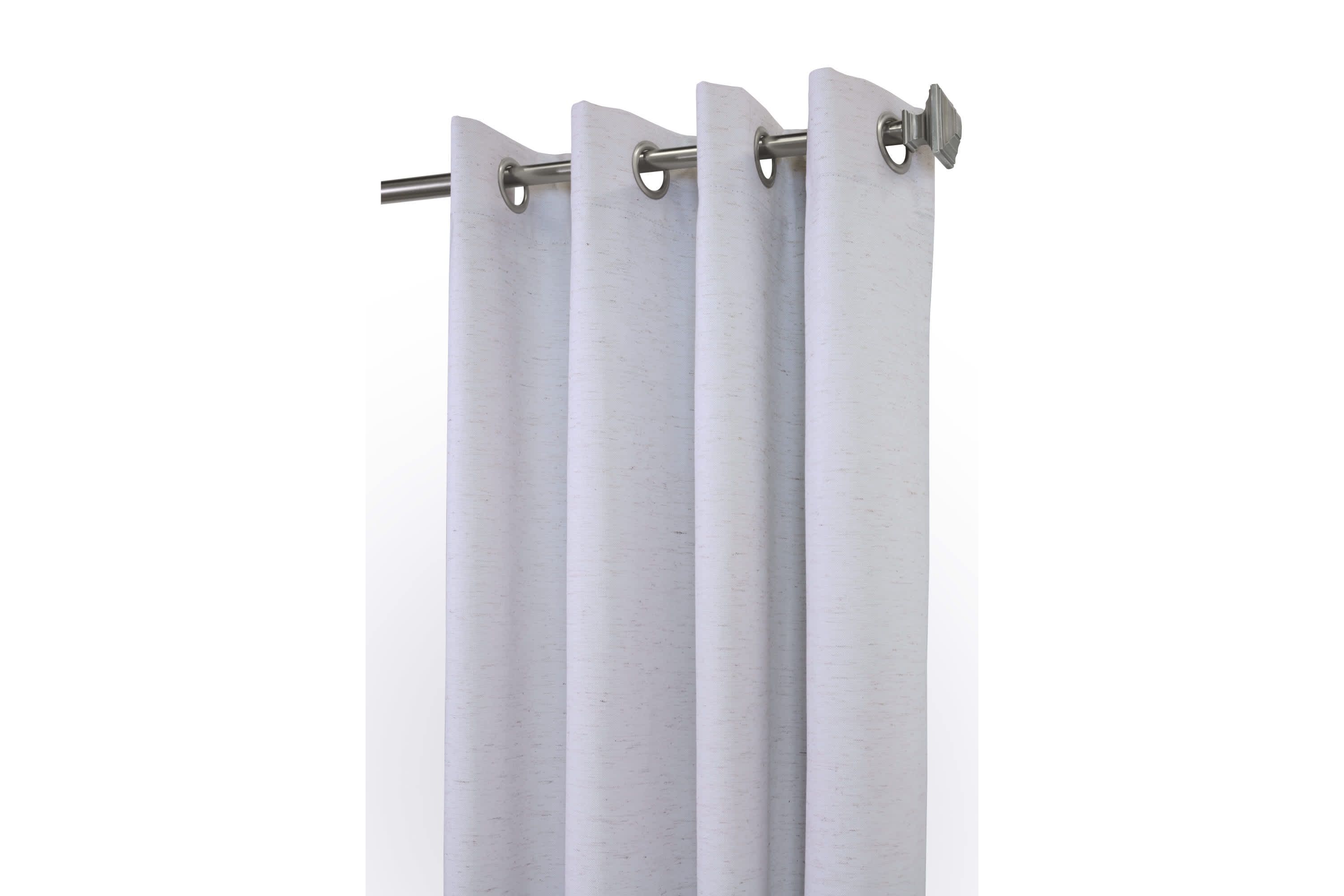 Ventura Blackout Grommet Curtain Panel Pair each 78 x 84 in Blue