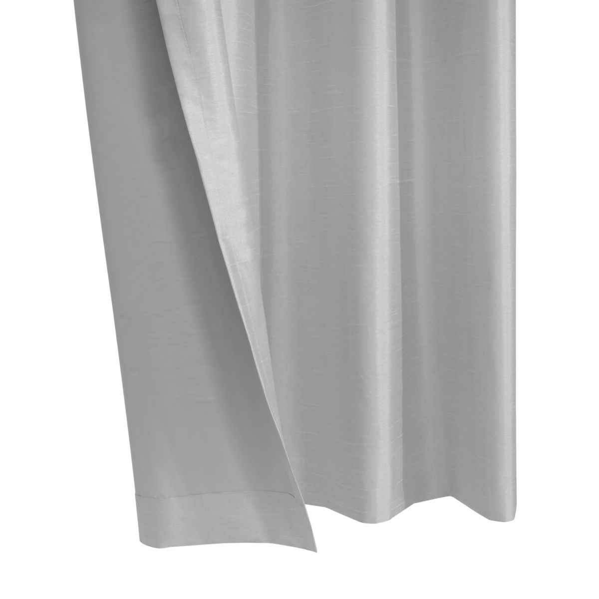 Glacier Blackout Grommet Curtain Panel 52 x 84 in Silver