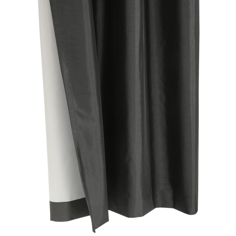 Glacier Blackout Grommet Curtain Panel 52 x 95 in Black