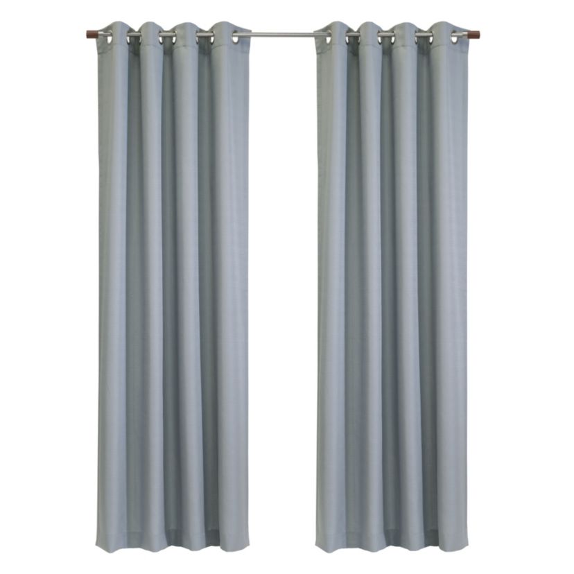 Jamie Light Filtering Grommet Curtain Panel 52 x 95 in Blue