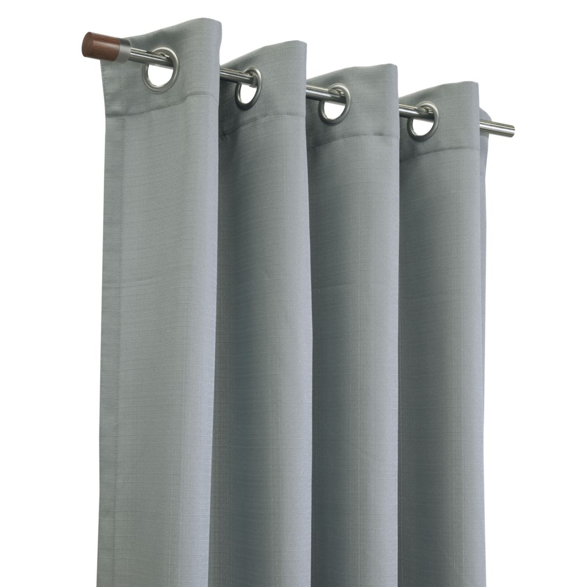 Jamie Light Filtering Grommet Curtain Panel 52 x 95 in Blue