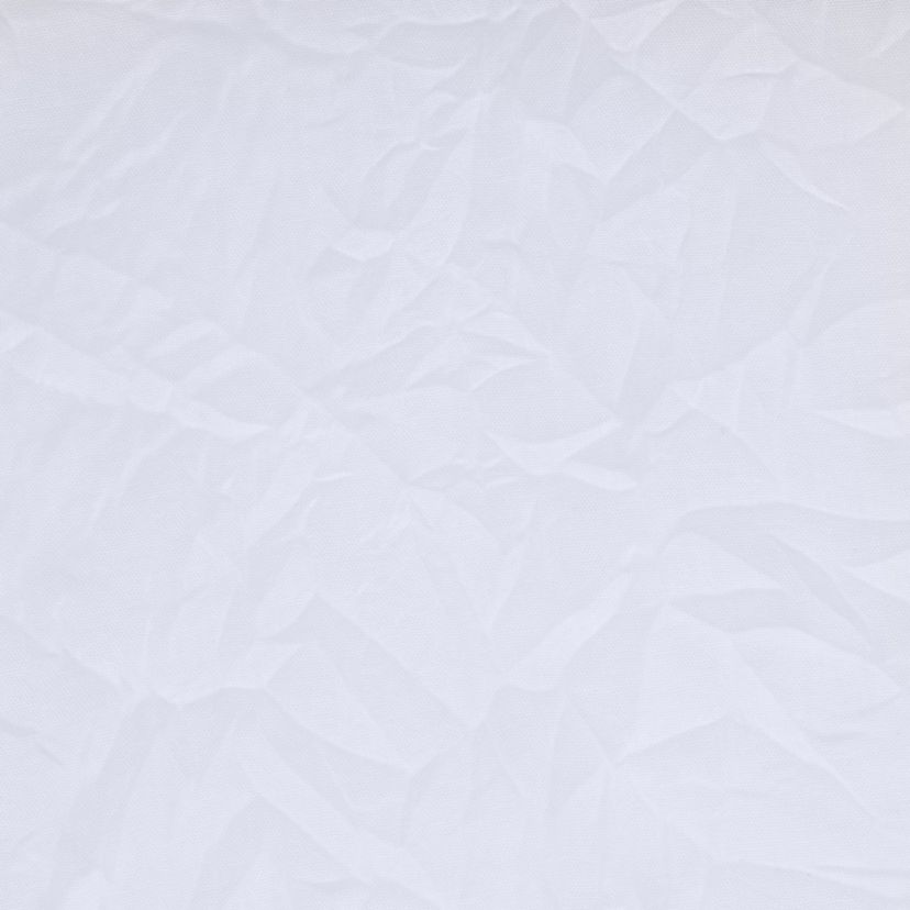 Crushed Sheer Tab Top Curtain Panel 52 x 84 in White