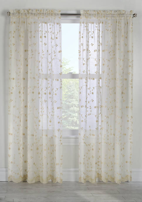 Commonwealth Home Fashions Grandeur Pole Top Panel Curtains