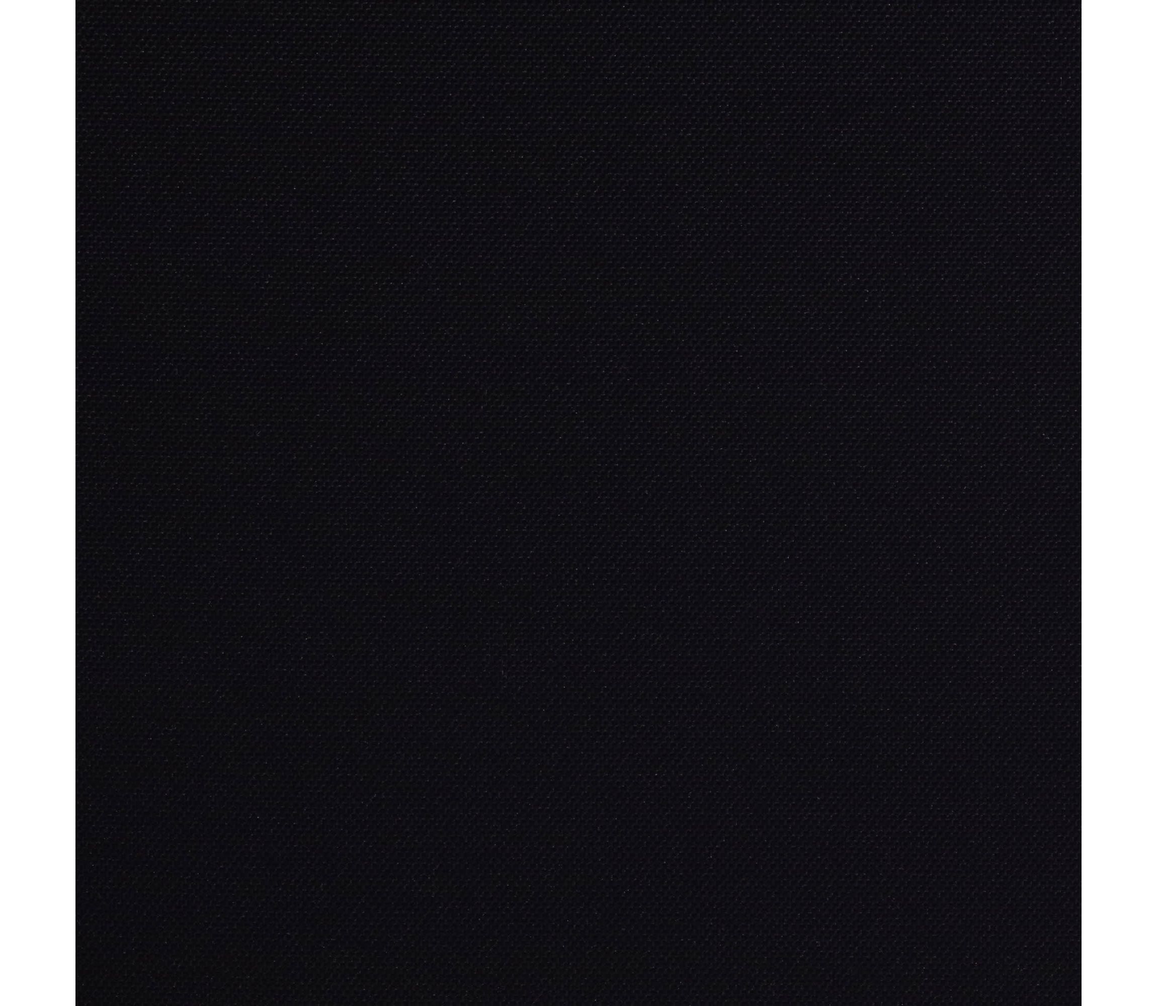Ebony Outdoor High Back Cushion 20 x 45 in Solid Black