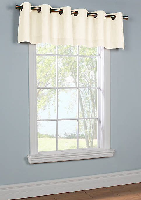 Commonwealth Home Fashions Weathermate Grommet Window Valance
