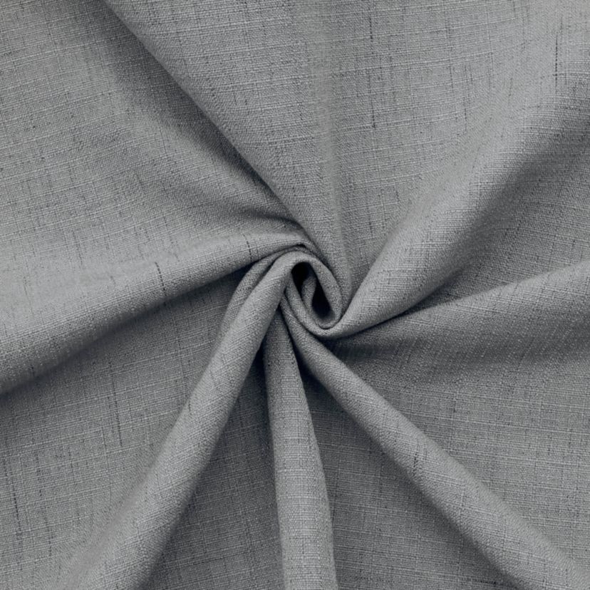 Mulberry Light Filtering Dual Header Curtain Panel 54 x 84 in Grey