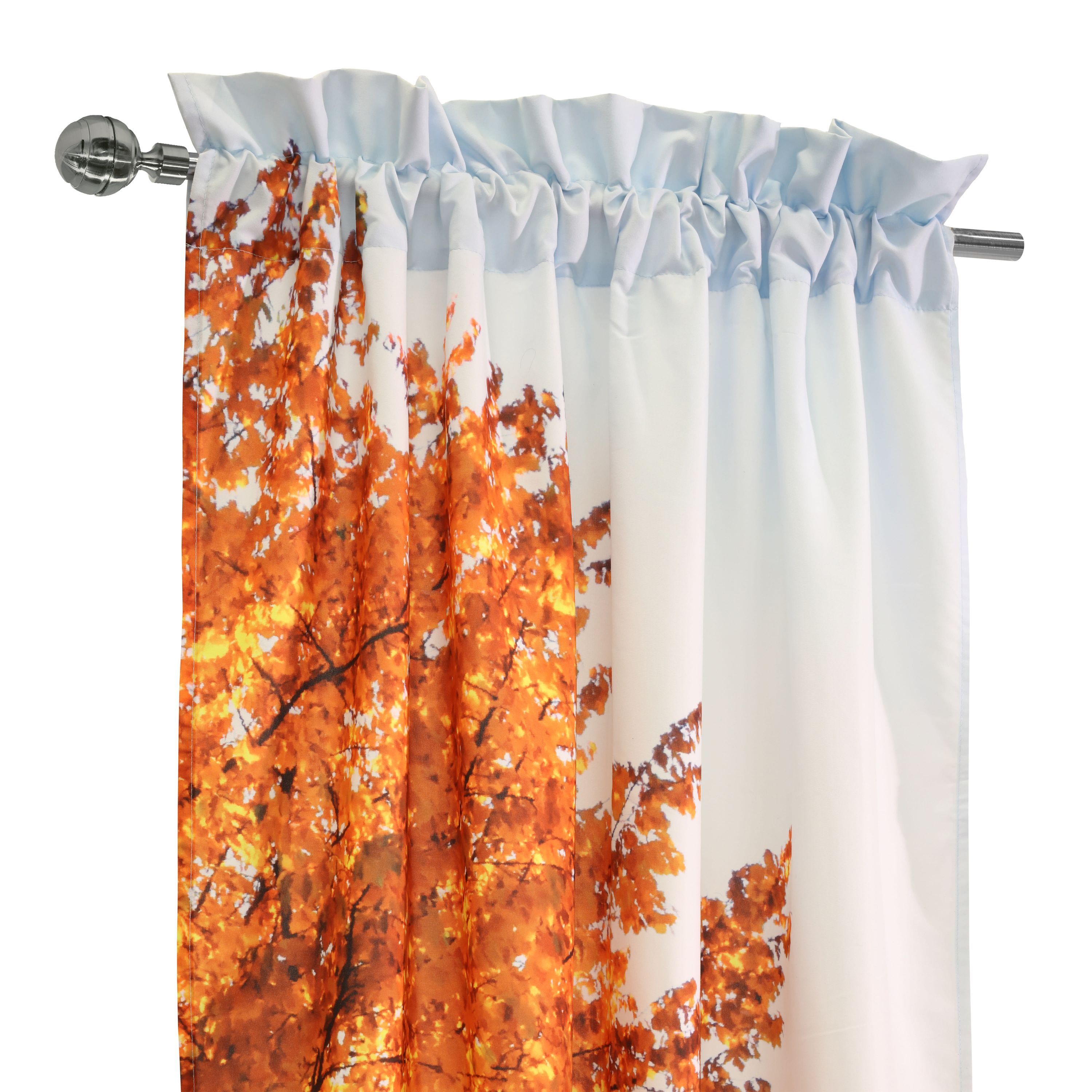 Fall Tree Window Panel Pair