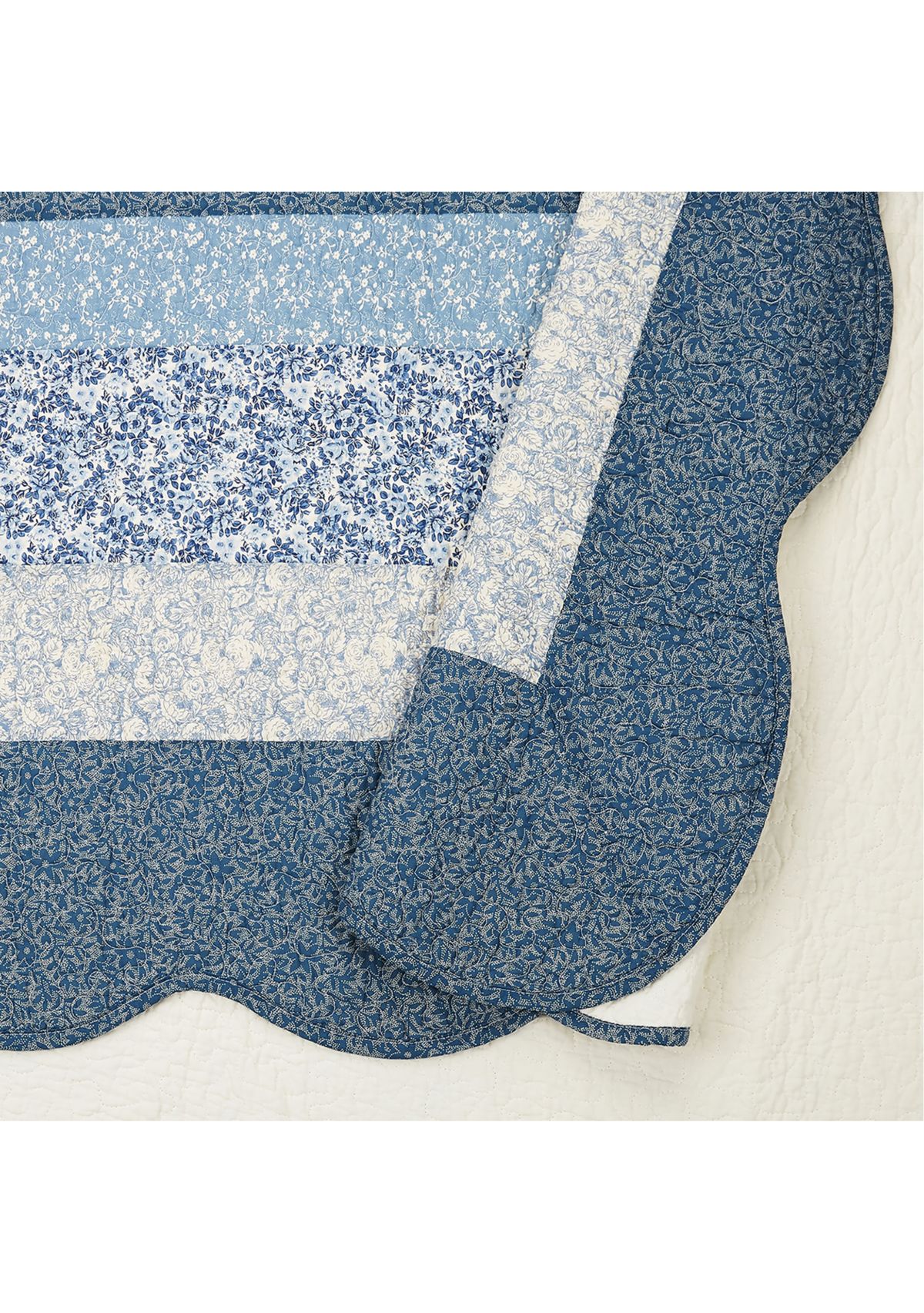 Charlotte Square Embroidered Decorative Pillow