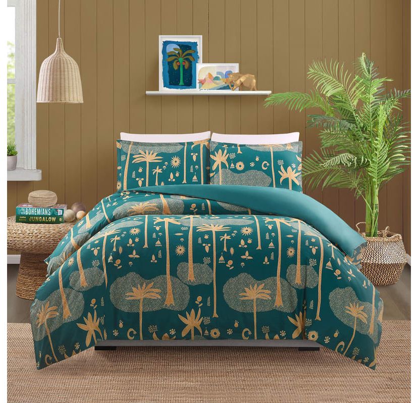 Cosmic Desert 3-Piece Duvet Cover Set by Jungalow