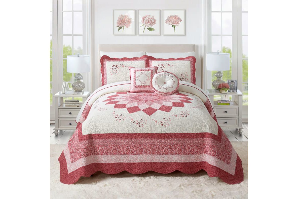 Caroline Embroidered Bedspread