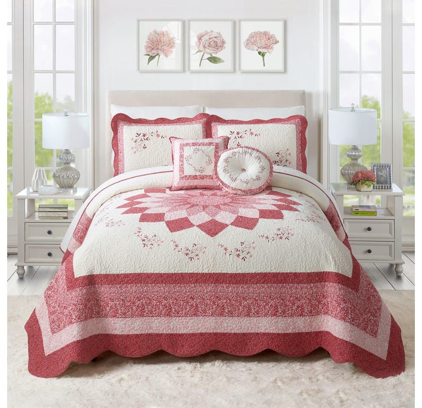 Caroline Embroidered Bedspread