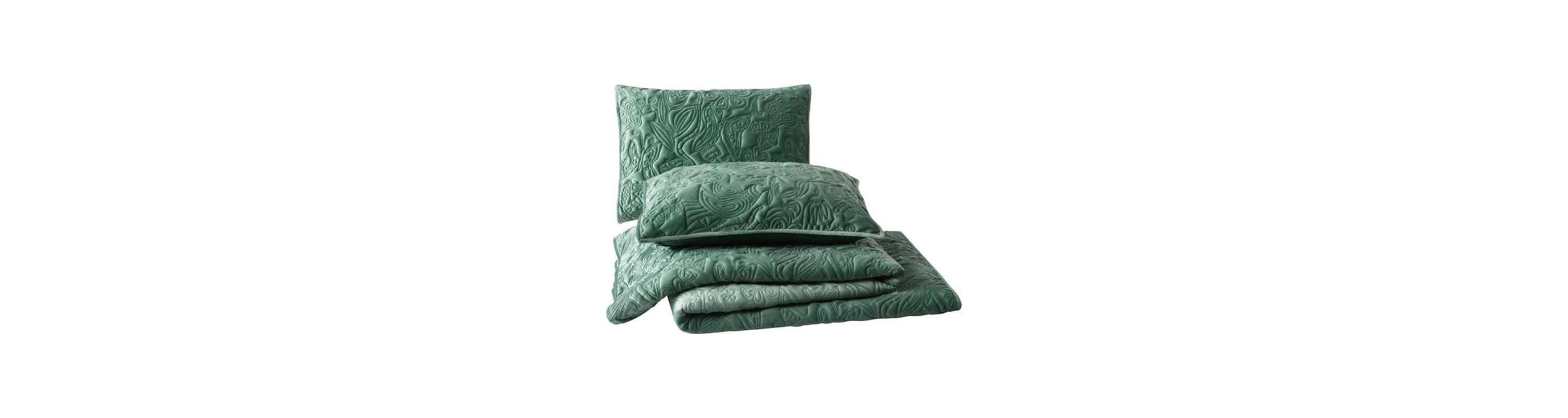 Secret Garden 3-Piece Velvet Quilt Set by Jungalow