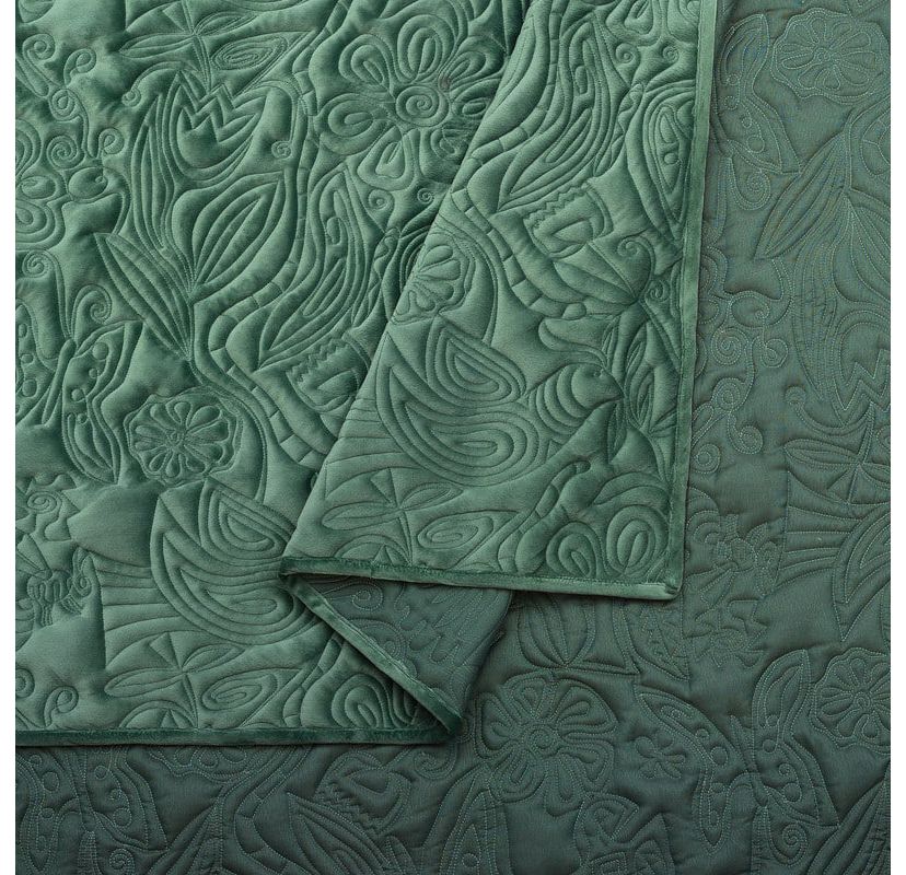 Secret Garden 3-Piece Velvet Quilt Set by Jungalow