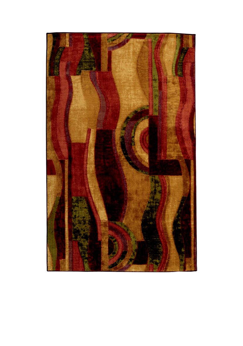 Picasso Wine Area Rug