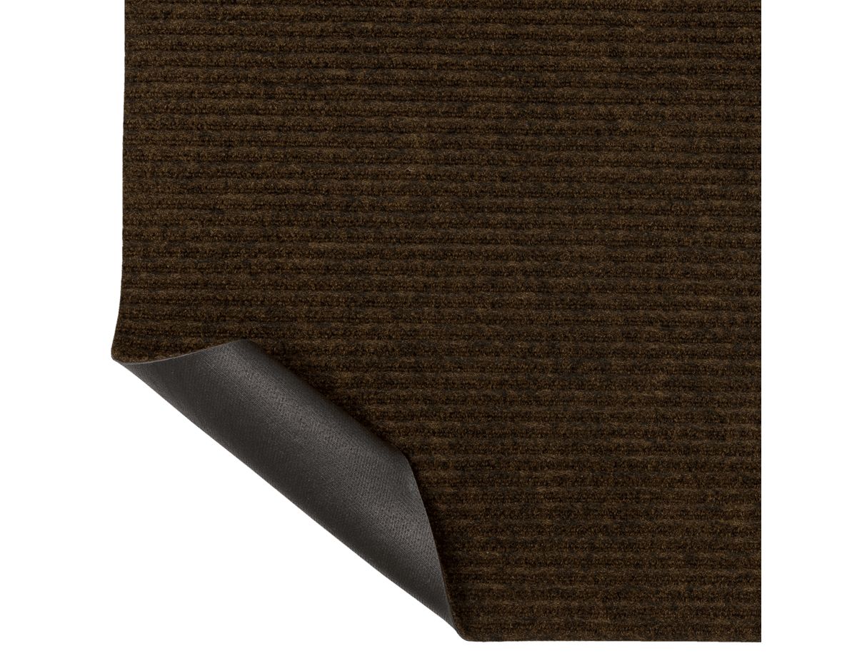 Ribbed Utility Mat Brown