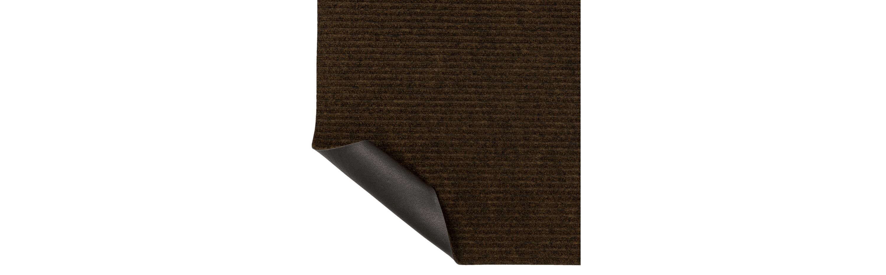 Ribbed Utility Mat Brown