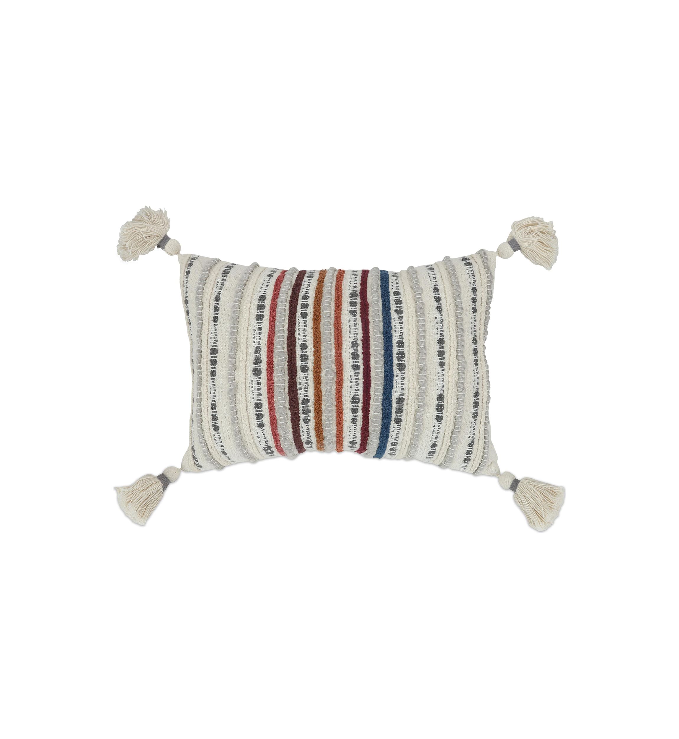 Tamin Stripe Tassel Pillow