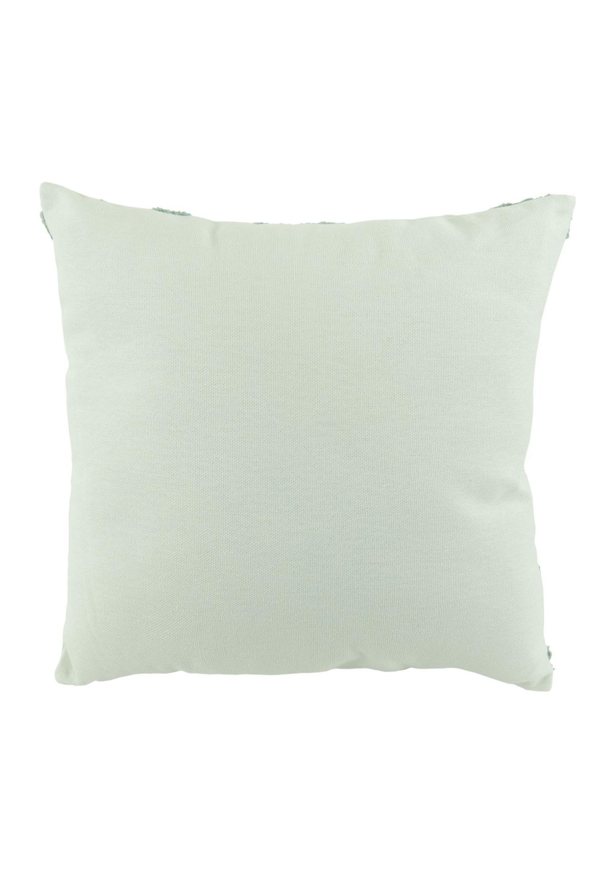 Embroidered Coral Pillow