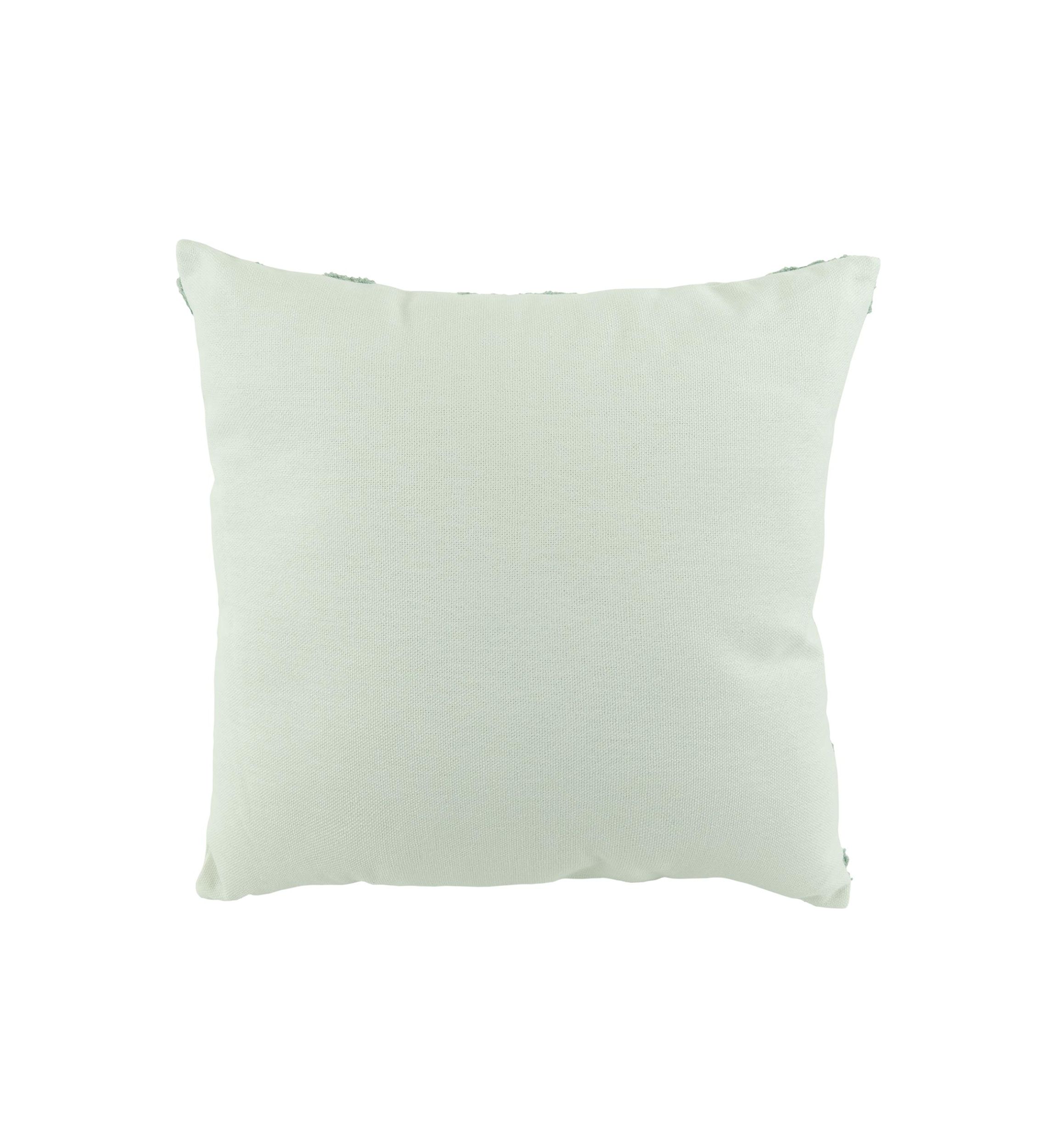 Embroidered Coral Pillow