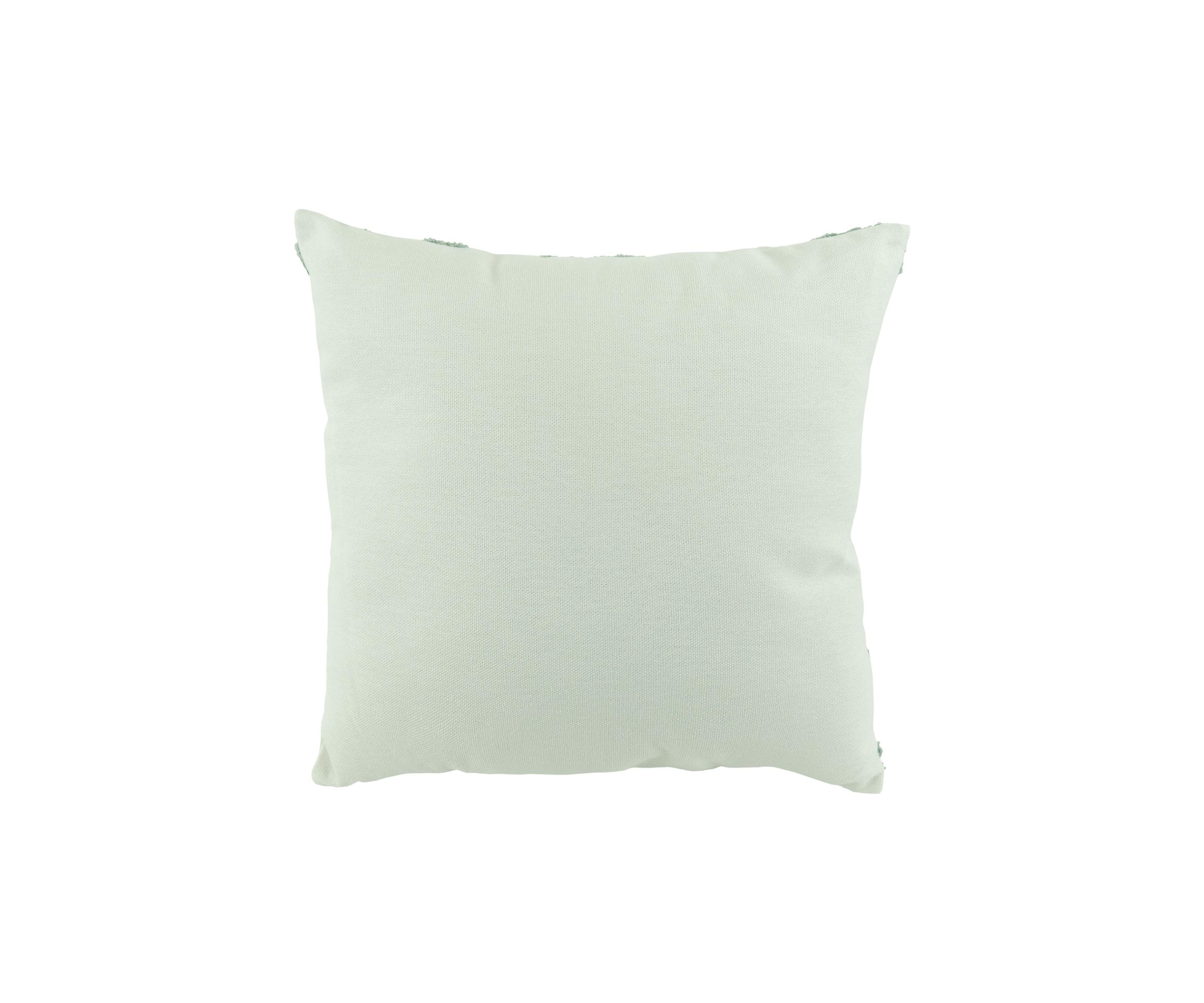 Embroidered Coral Pillow
