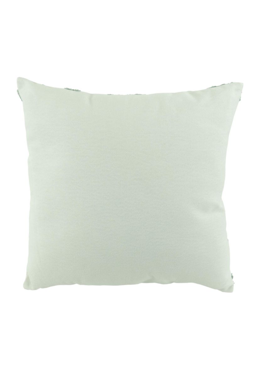 Embroidered Coral Pillow