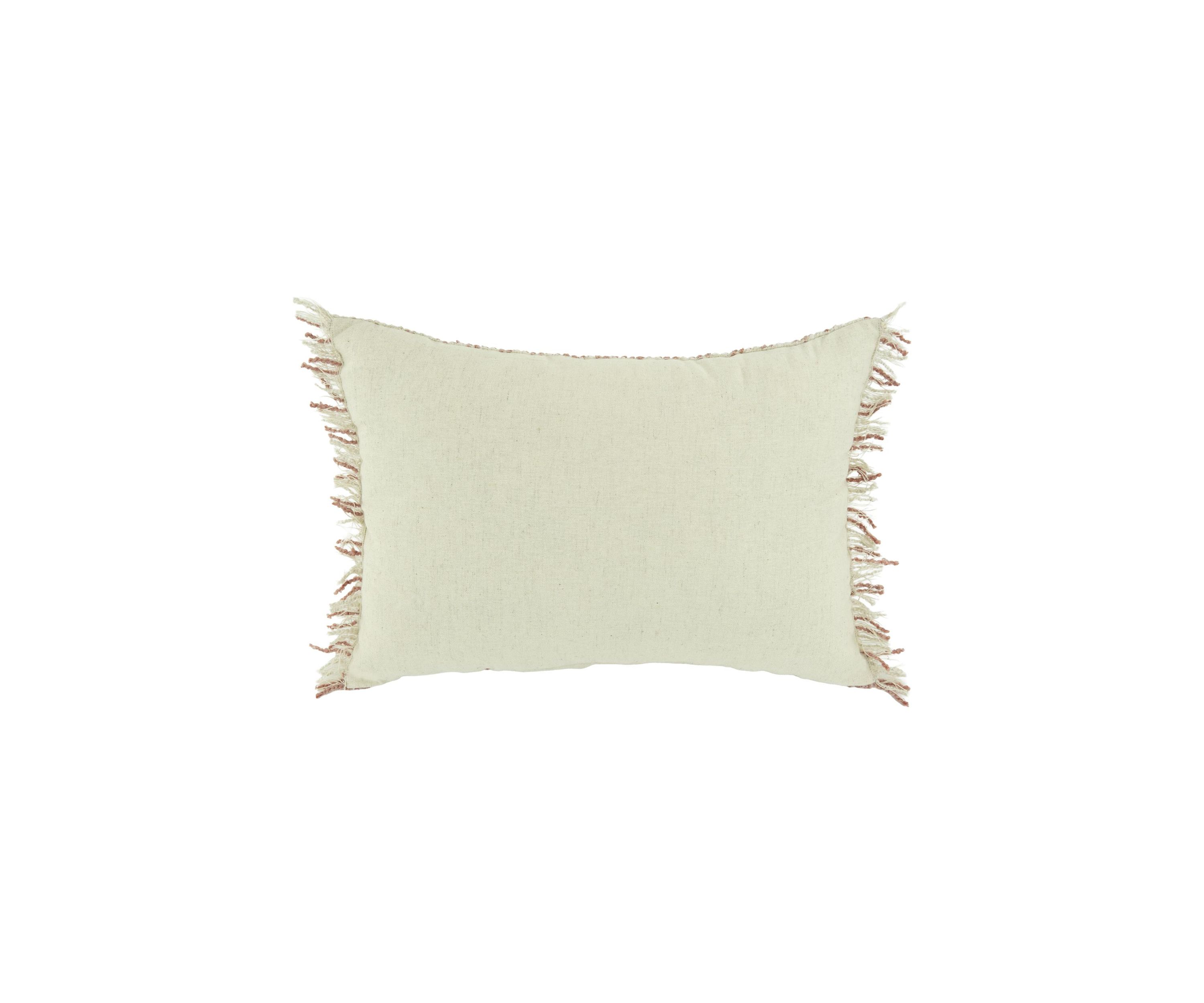 Brown Plaid Throw Pillow