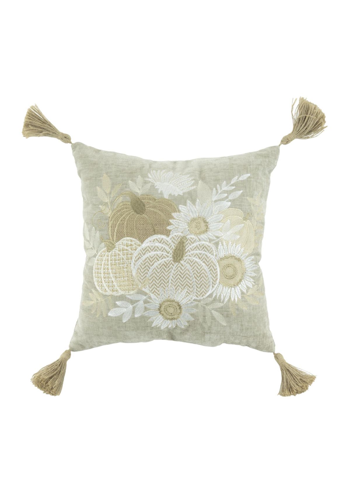 Sunflower Squash Throw Pillow