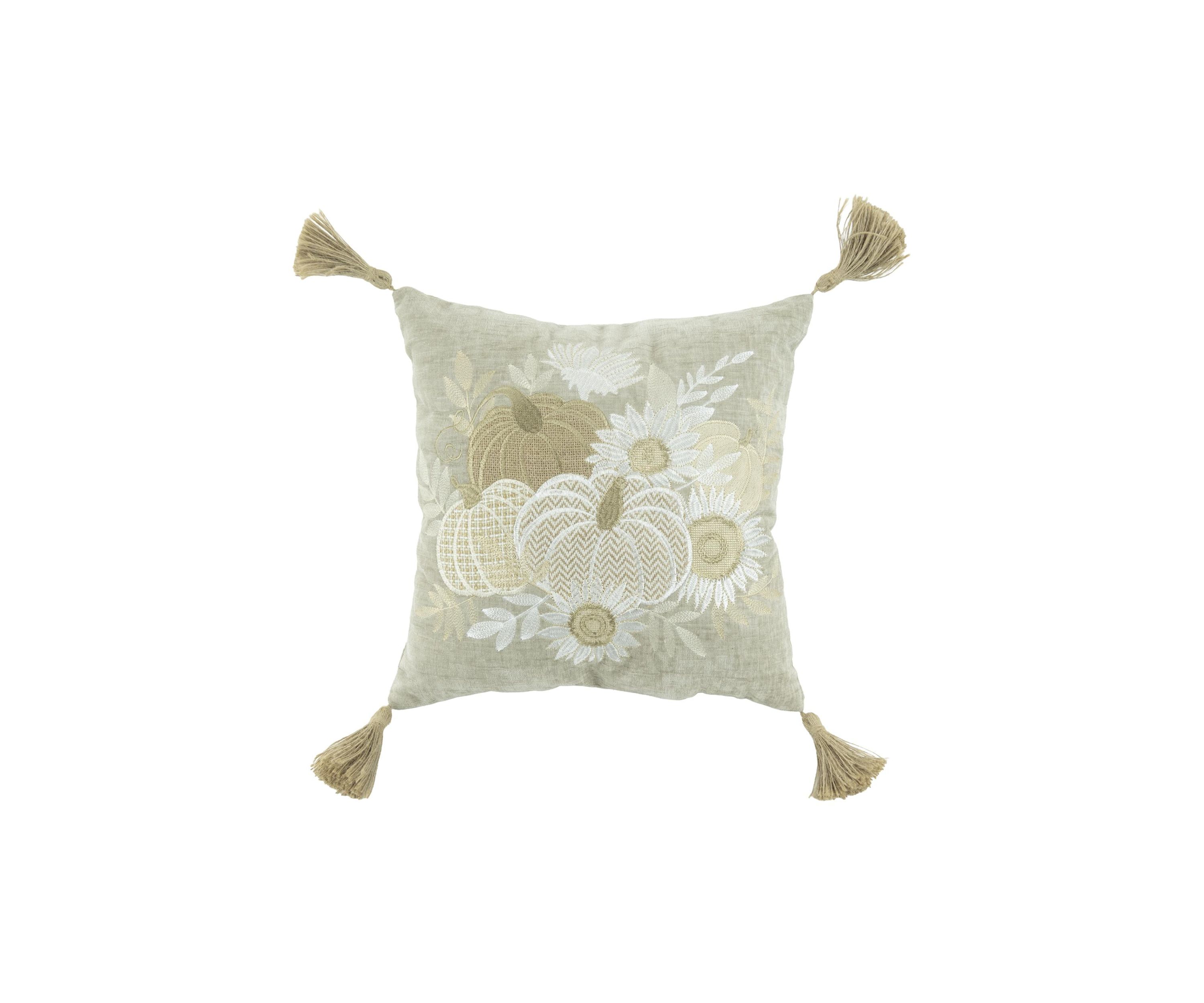 Sunflower Squash Throw Pillow