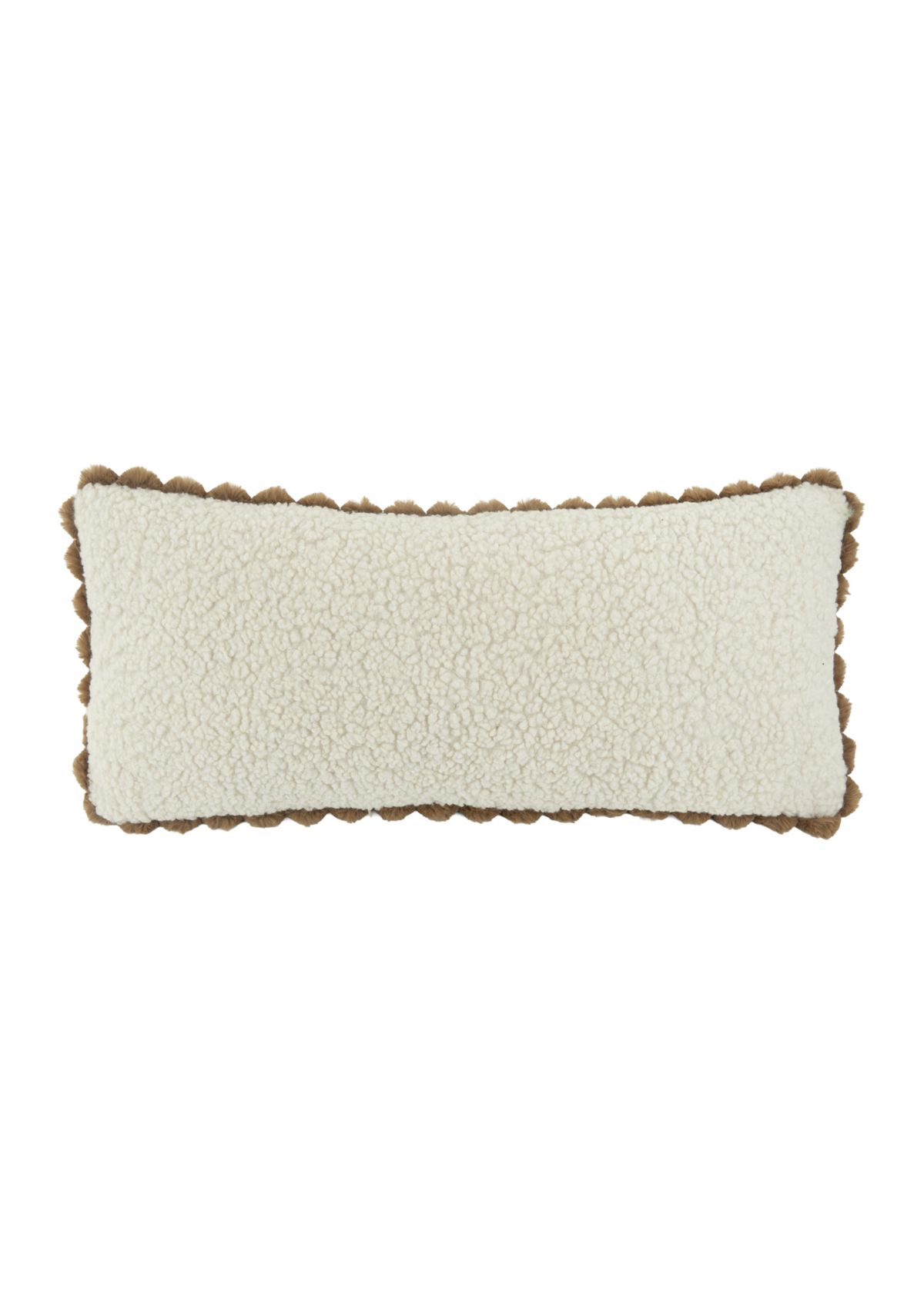 Harvest Pumpkins Sherpa Throw Pillow