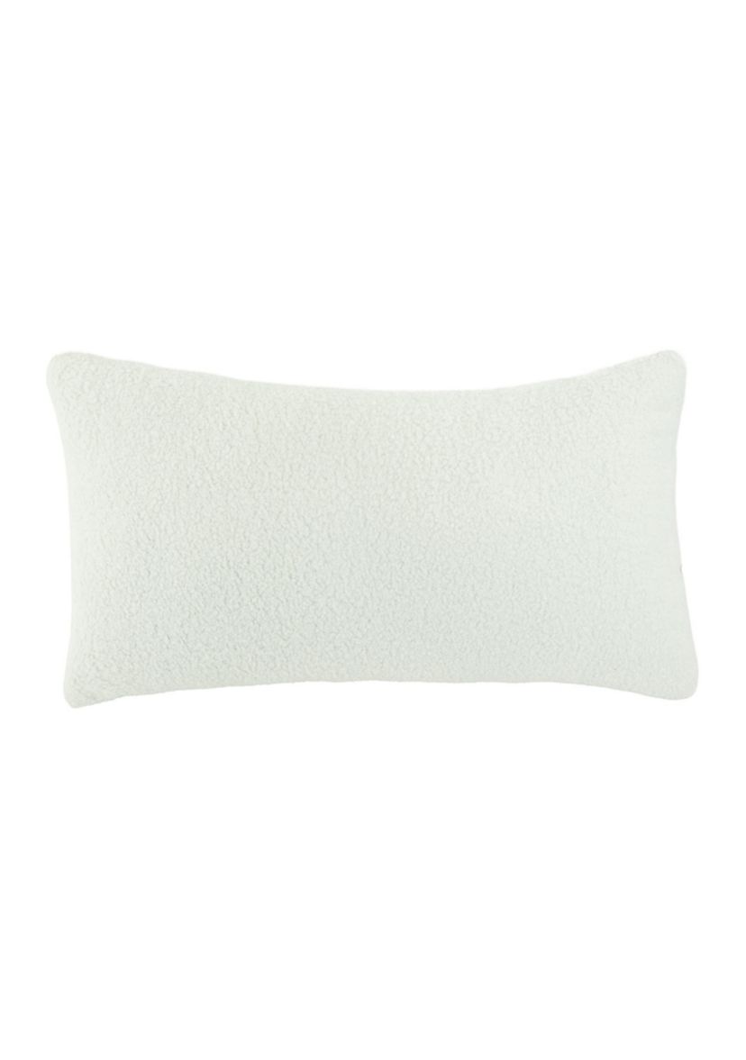 Joy Snowflake Throw Pillow