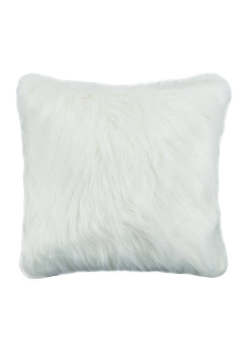 Arlee Home Fashions Inc.™ Angel Fur Cream Pillow