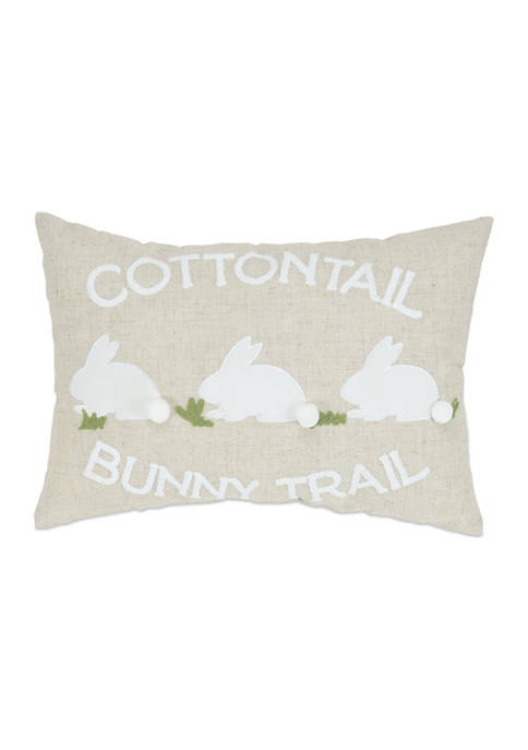 Arlee Home Fashions Inc.™ Bunny Trail Pillow