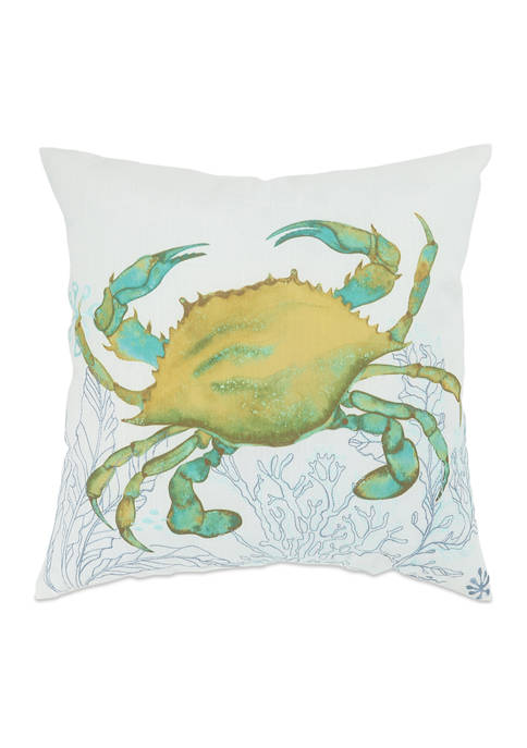 Arlee Home Fashions Inc.™ Coral Crab Pillow