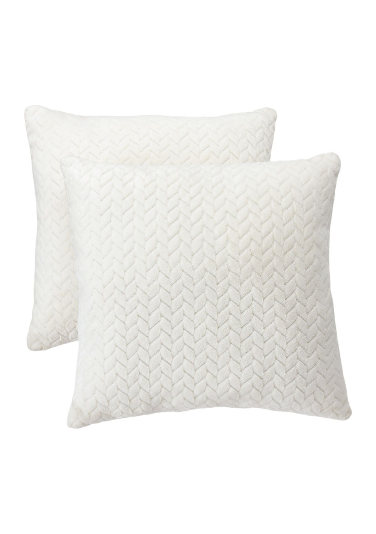  2 Pack of Plush Pillows 