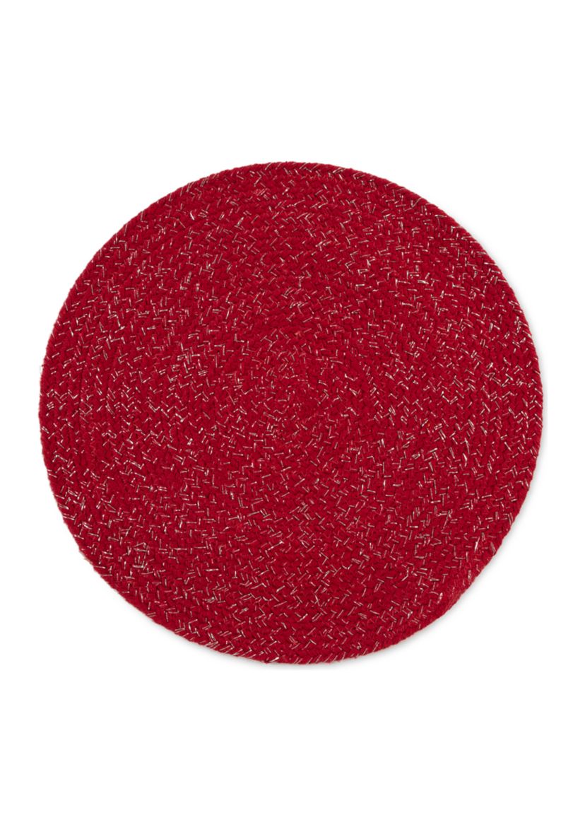 Sparkle Red Chindi Placement
