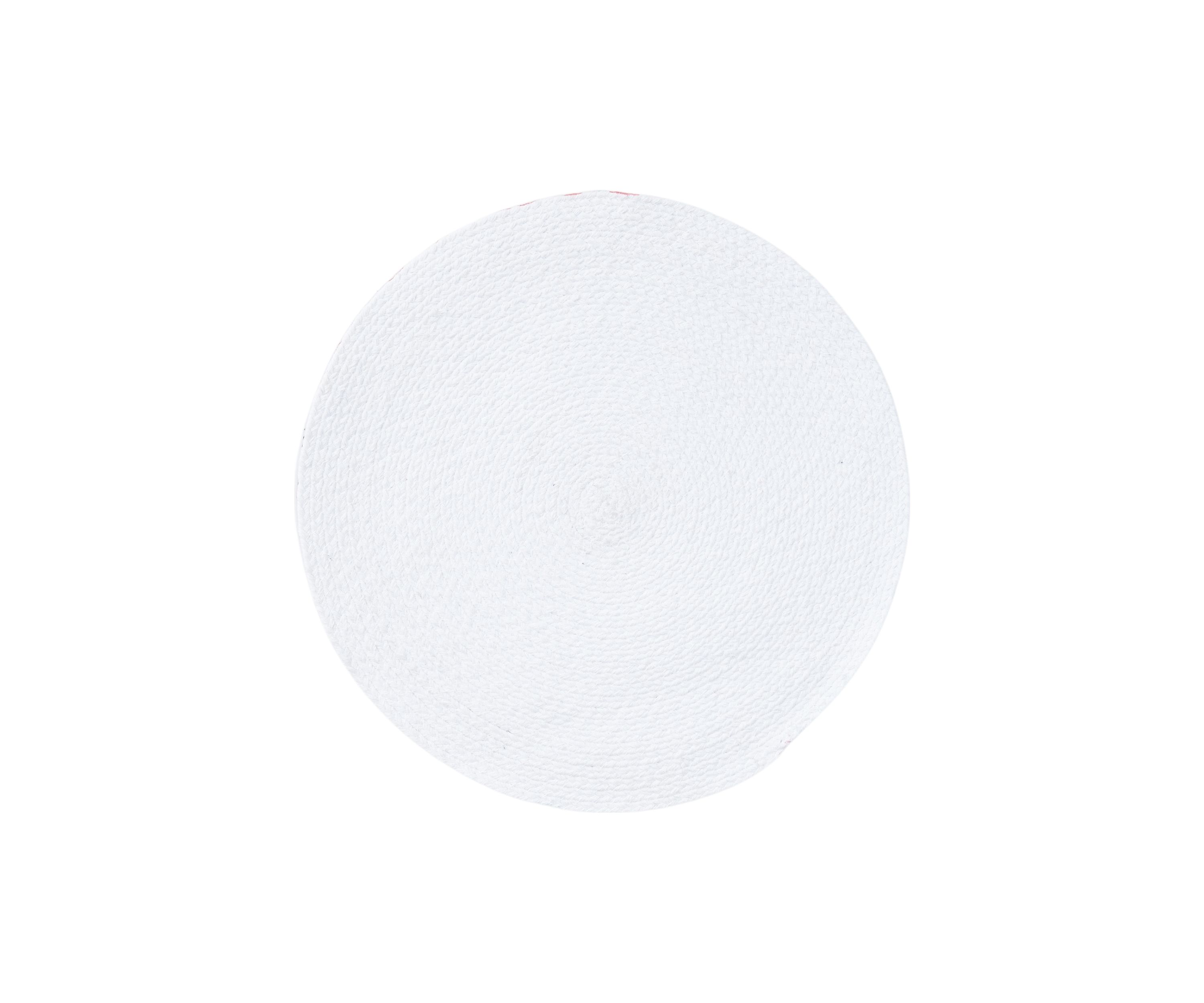 Feral Flower Printed Round Placemat