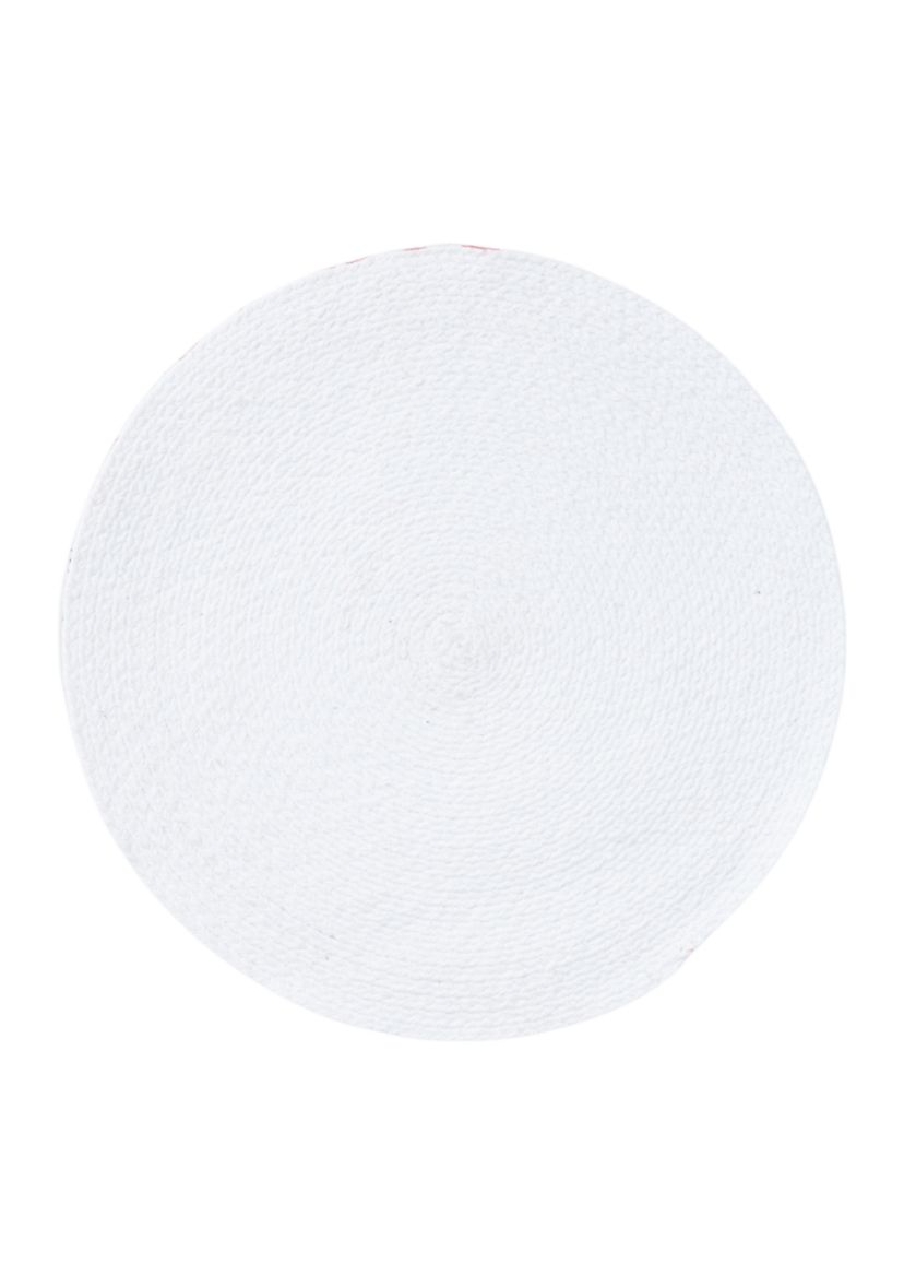 Feral Flower Printed Round Placemat