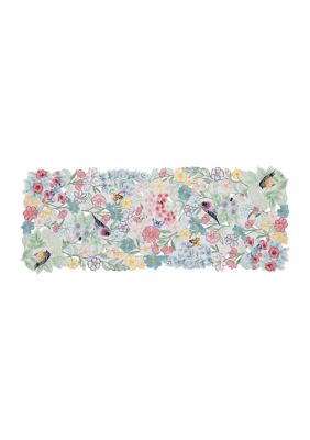 Butterfly Meadow Cutwork Centerpiece