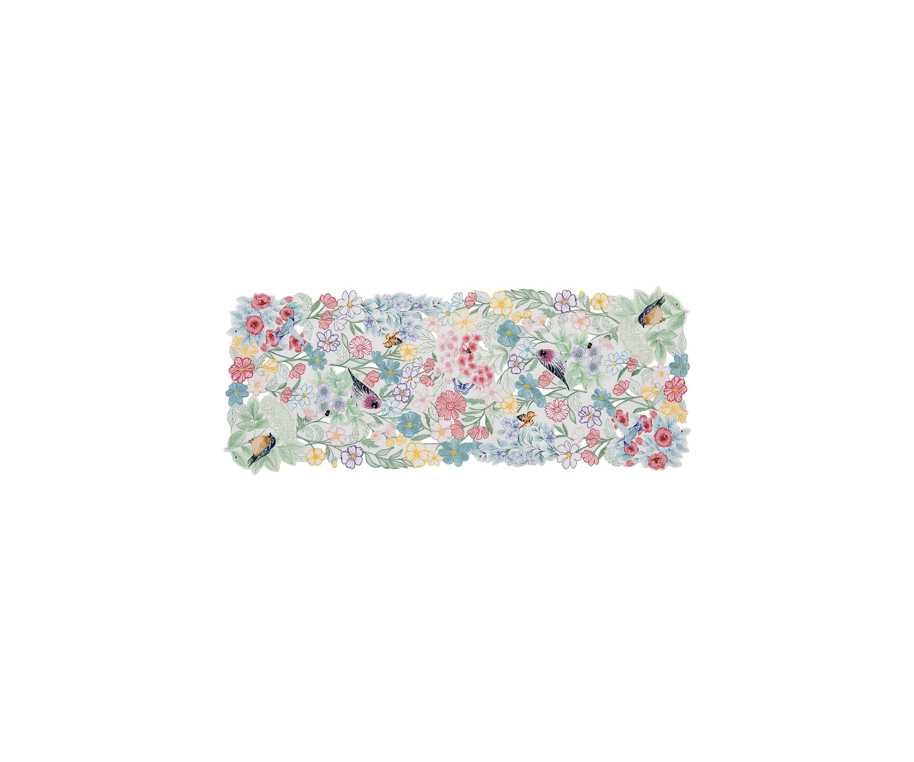 Butterfly Meadow Cutwork Centerpiece 