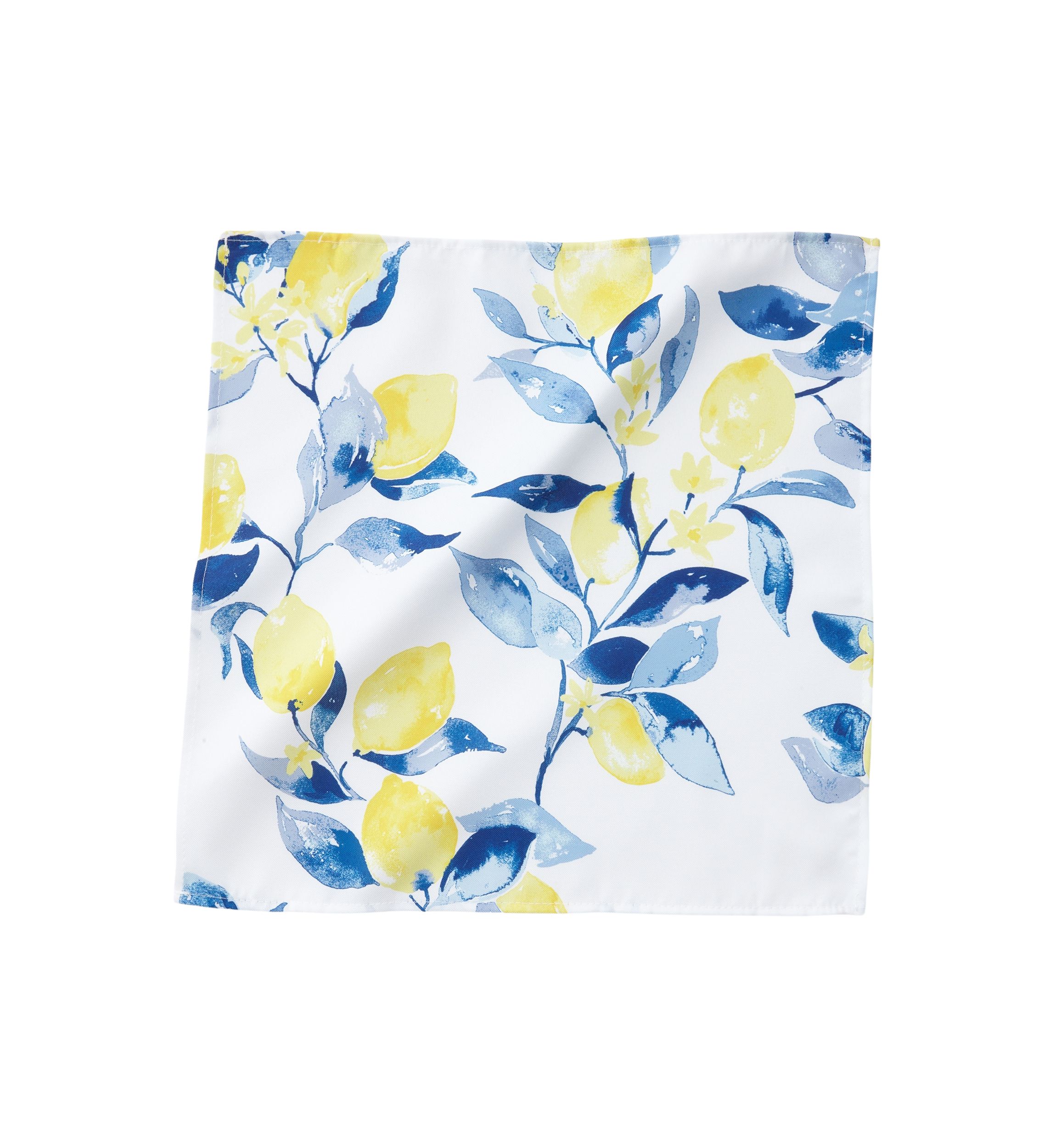 Limoncello Blue Printed Set of 2 Napkins