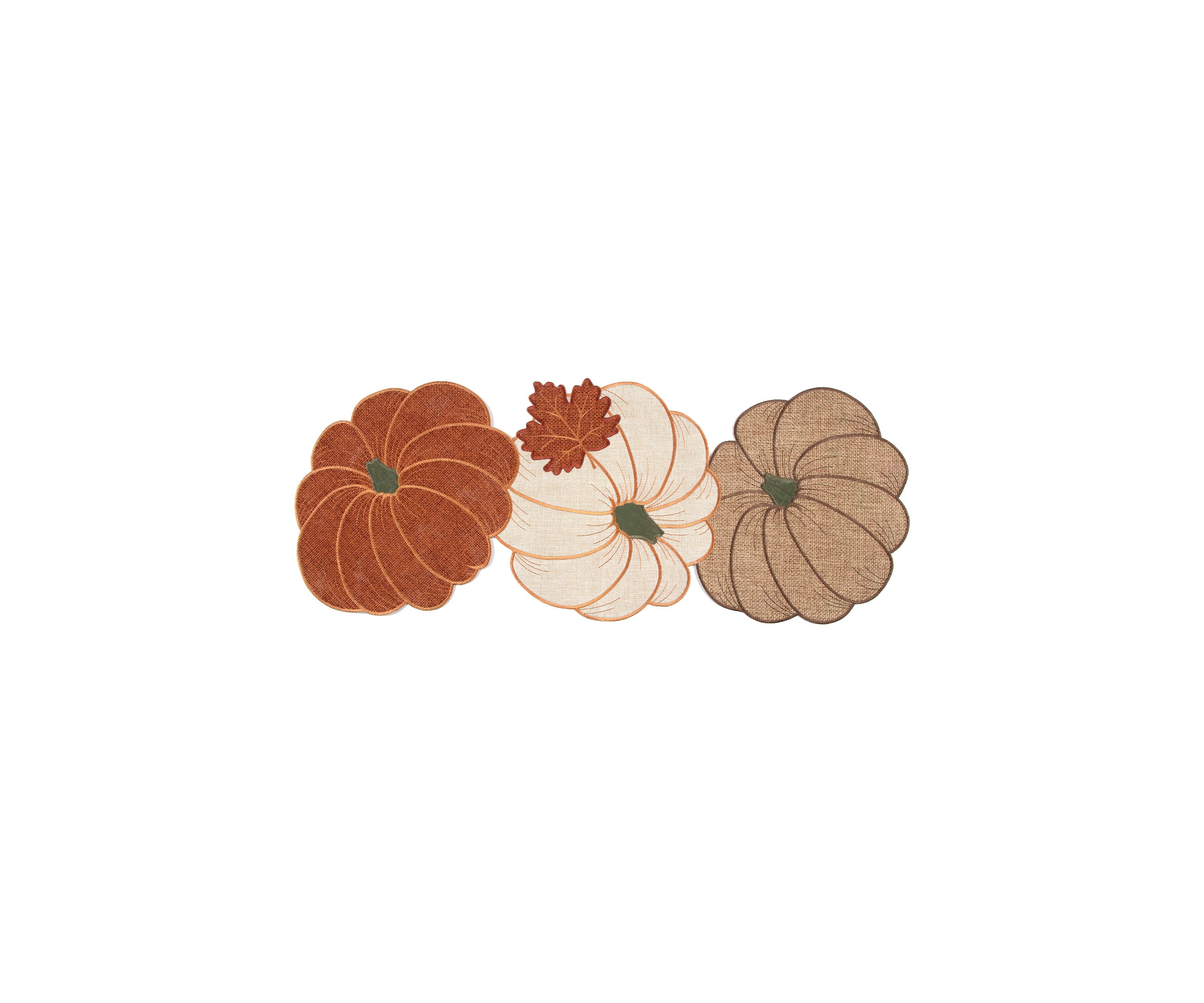 Stacked Pumpkin Centerpiece Runner