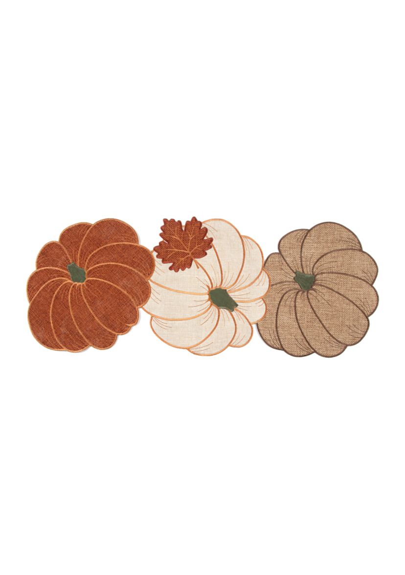 Stacked Pumpkin Centerpiece Runner