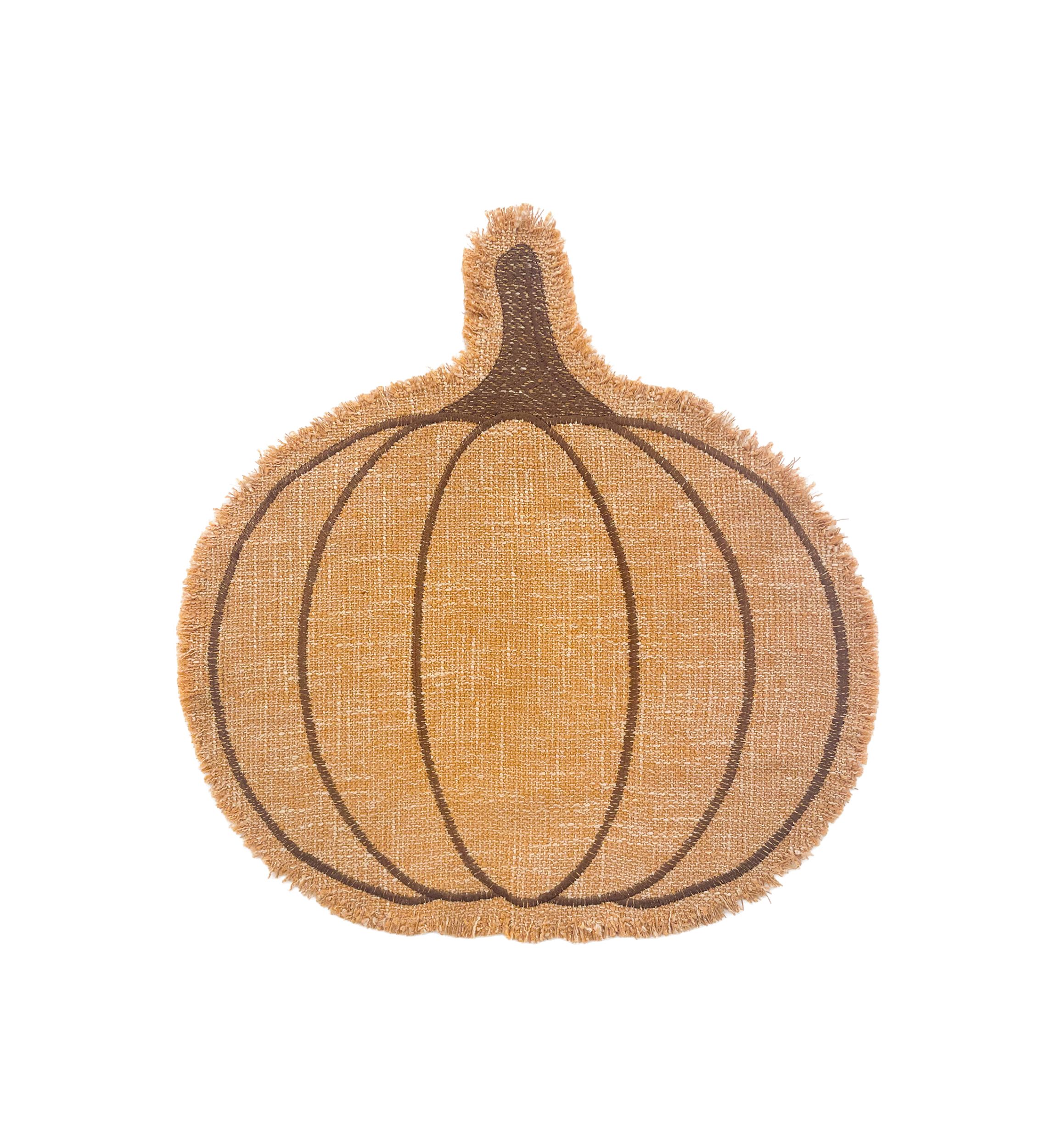 Textured Pumpkin Placemat